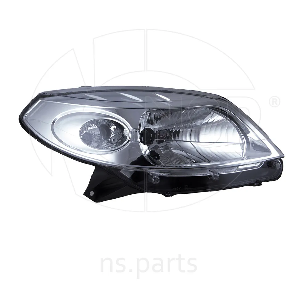 Фара правая RENAULT Sandero (хром) NSP078200733877