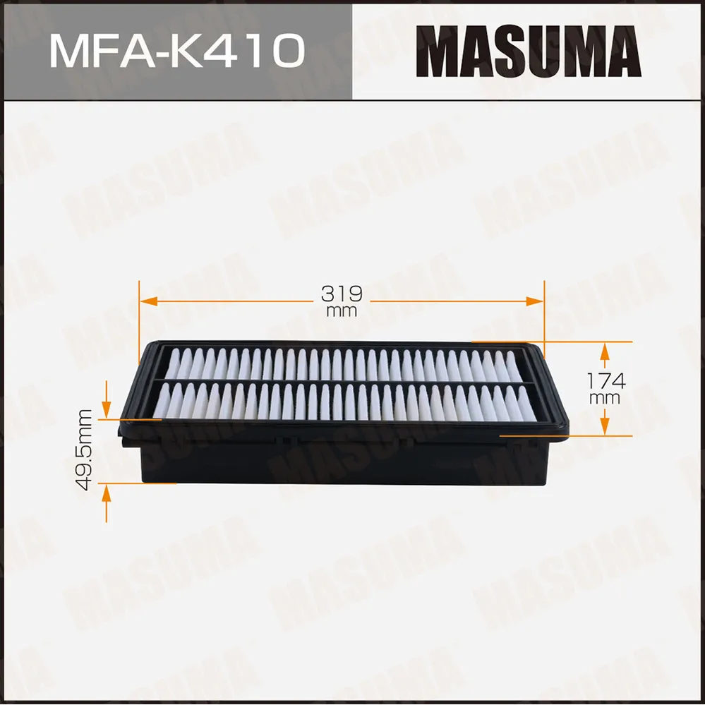 Фильтр воздушный MASUMA MFAK410