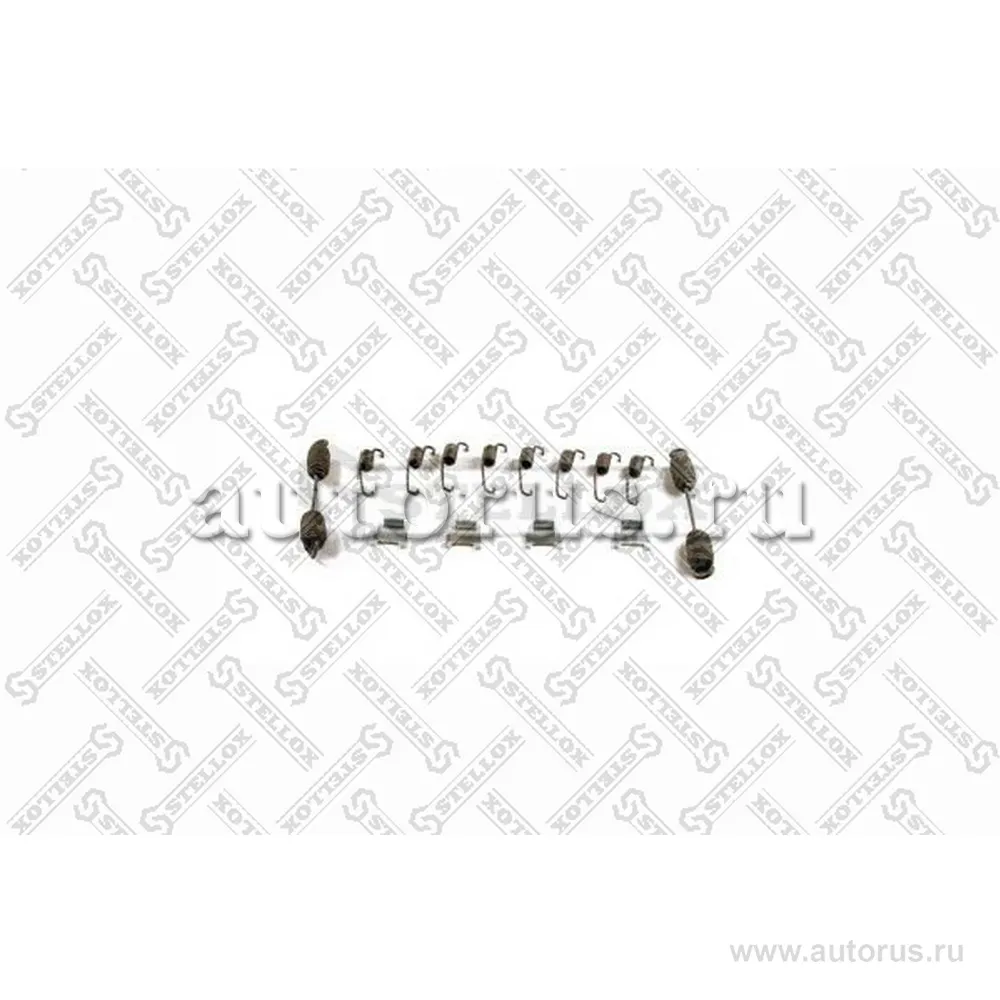 Р/к торм. колодки (м)10пруж.выжим+4пластины трапец. BPW H, H(M)..L, (M)..L, H..LL Series STELLOX 8510867_SX