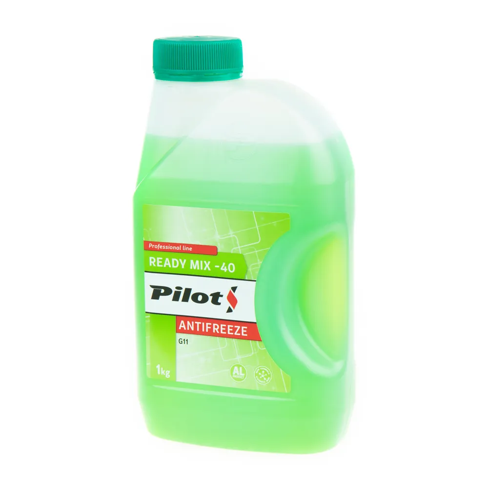 Антифриз PILOTS Green Line 40 G11 готовый -40C зеленый 1 кг 3205