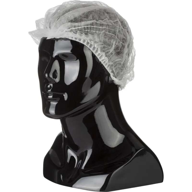 Шапочка одноразовая Шарлотта белая 10гр/м (100 шт/уп) 1518833