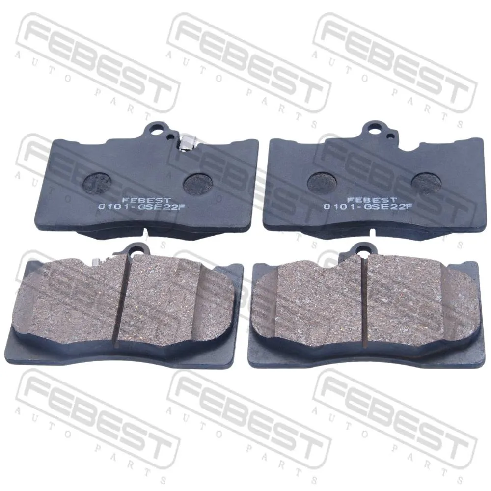 Колодки тормозные передние TOYOTA MARK X GRX13# 2009.10-2019.12 [JP] FEBEST 0101-GSE22F
