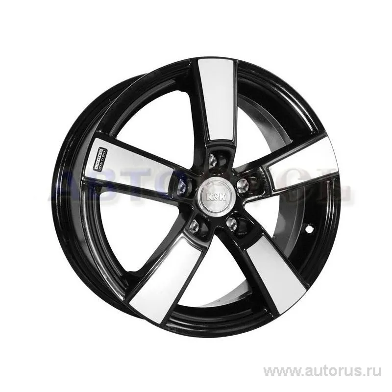 Диск литой R16 6.5J 5x114.3/67.1 ET52.5 КИК Кон-Тики алмаз 3371