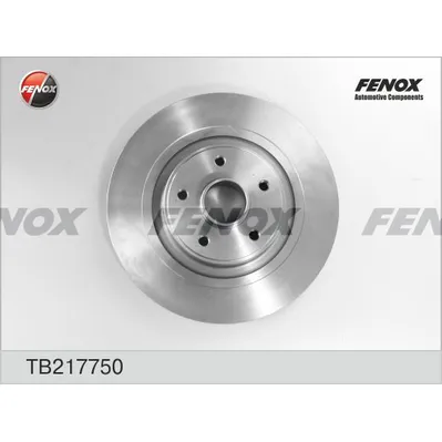 Диск тормозной задний RENAULT ESPACE 02-, VEL SATIS 02- 300X11X5; FENOX TB217750