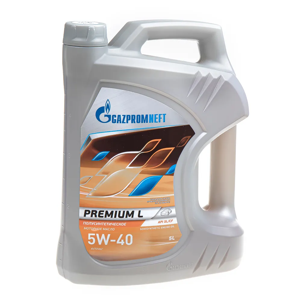 Масло моторное Gazpromneft Premium L 5W-40 полусинтетическое 5 л 2389900123