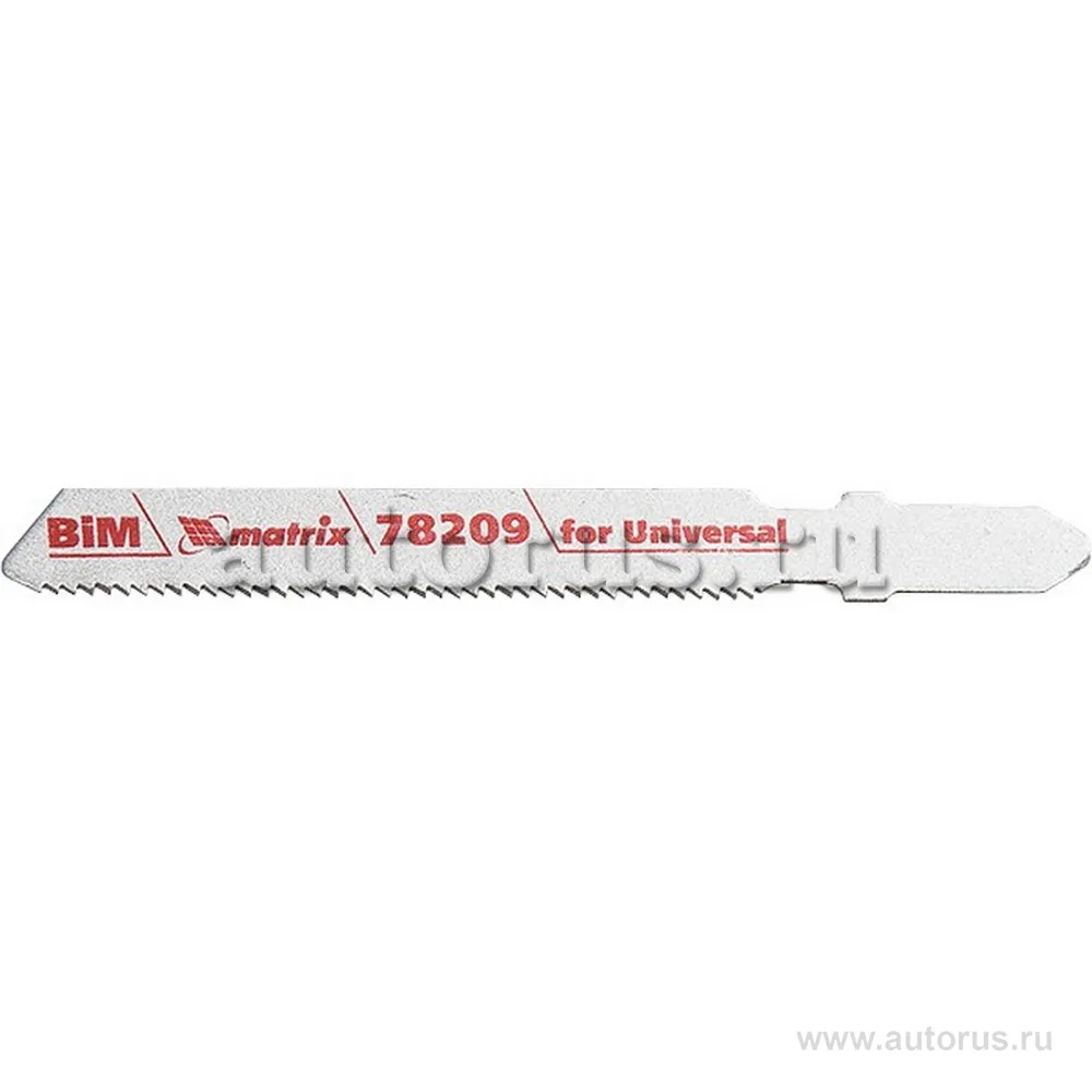 Полотна для электролобзика по металлу, 3 шт. T118AF, 55x1, 2 мм, Bimetal MATRIX 78209