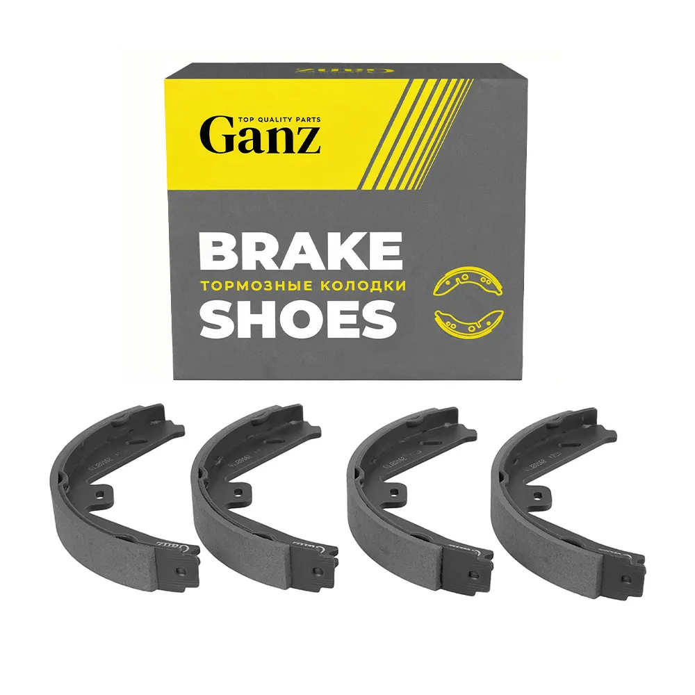 Колодки барабанные MB W204/X204/W212 /D=180x25mm GANZ GIJ20162