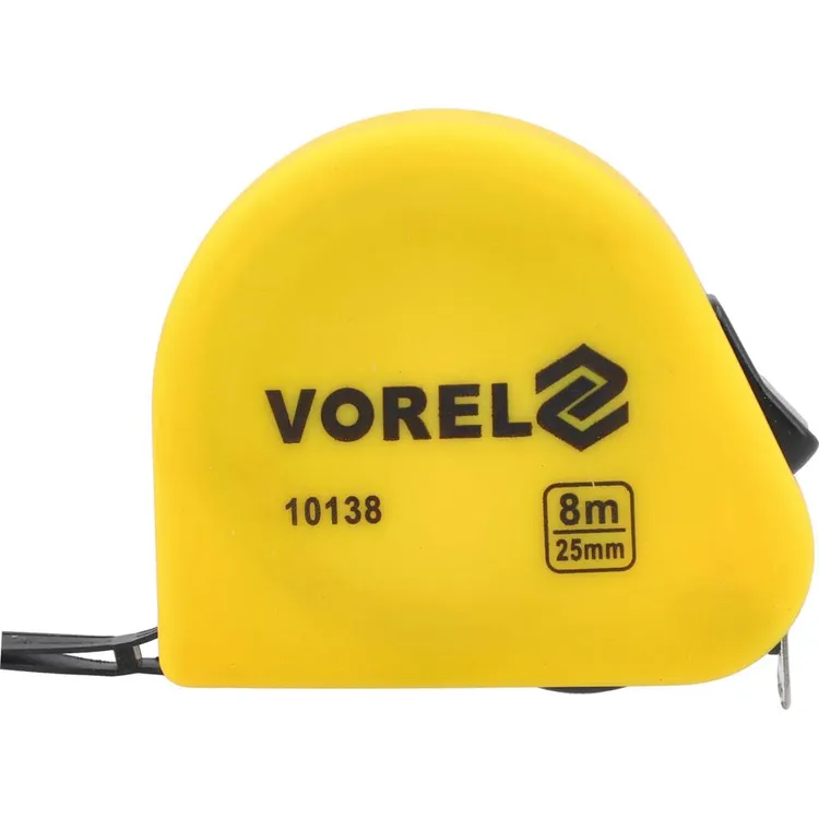 Рулетка 8 мх25 мм (бытовая) Vorel VOREL 10138