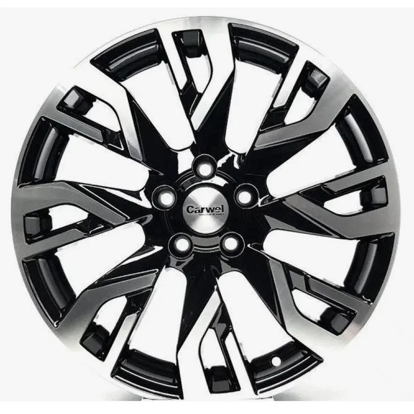 Диск литой R18 7J 5x114.3/66.1 ET40 Carwel Рамза 207 AB 00076219