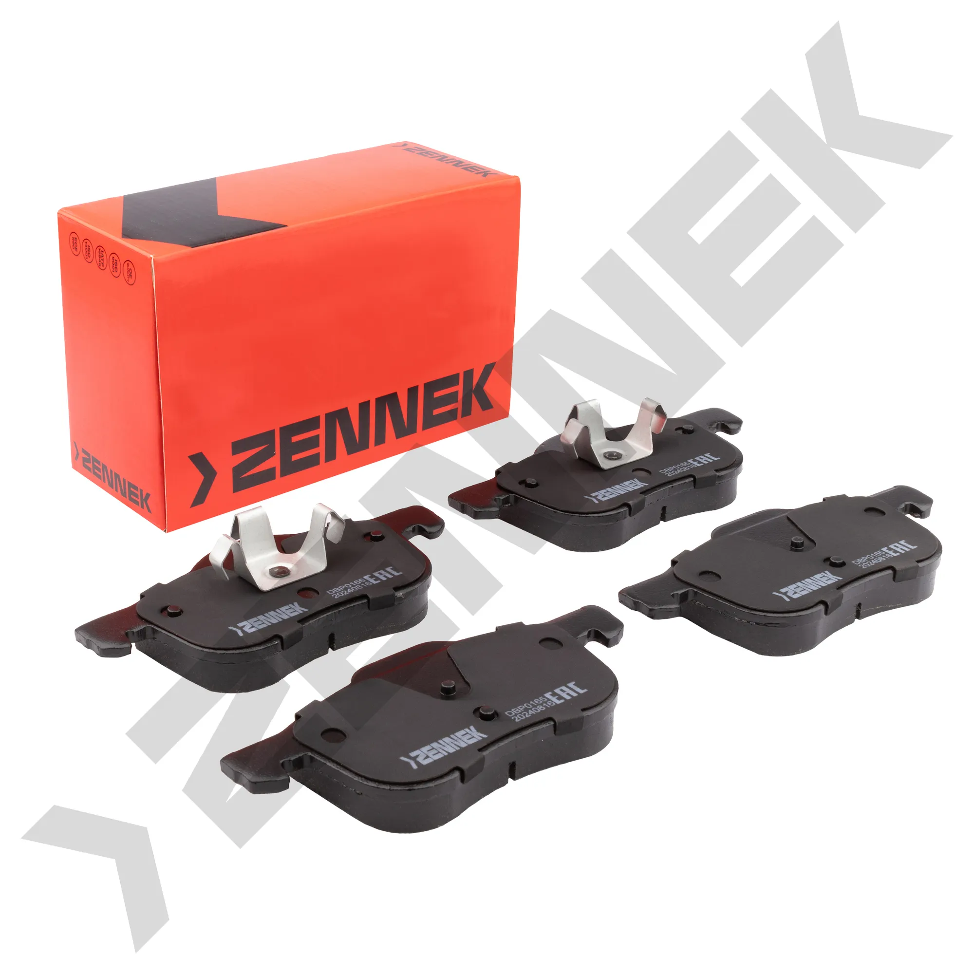 Колодки тормозные дисковые передние VOLVO S60 00-10, S80 98-08 ZENNEK DBP0165
