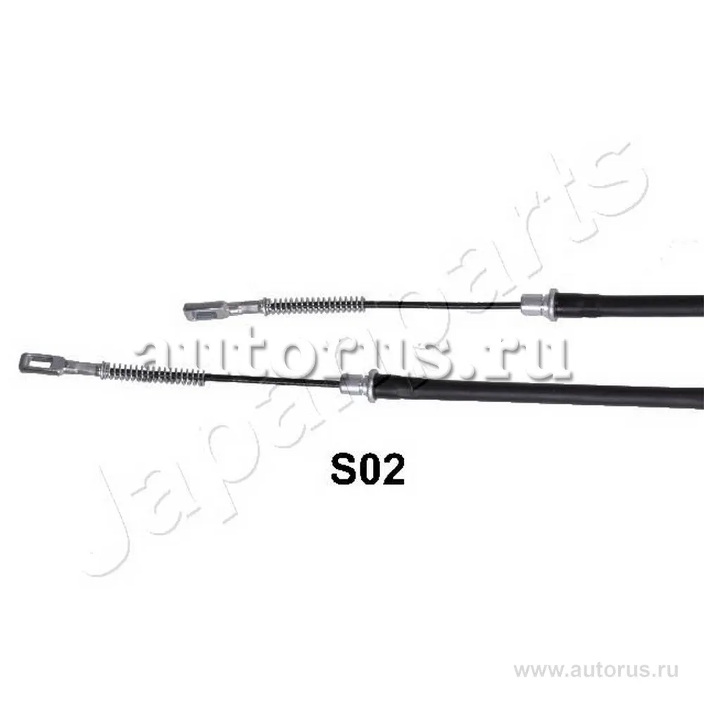 Трос стояночного тормоза лев/прав SsangYong Rexton 2.7 Xdi/2.9TD 02 JAPANPARTS BCS02