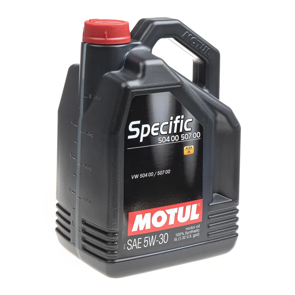 Масло моторное Motul Specific 504.00/507.00 VW 5W-30 синтетическое 5 л 106375