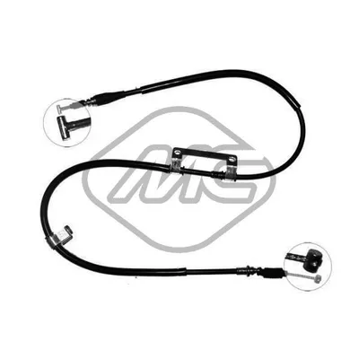 Трос ручника MAZ 626 GE-MX6 ALL SX-LH Metalcaucho 82208