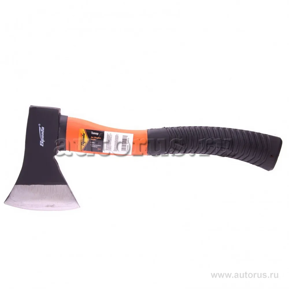 Топор, 600 г, фибергласовое топорище SPARTA 21637