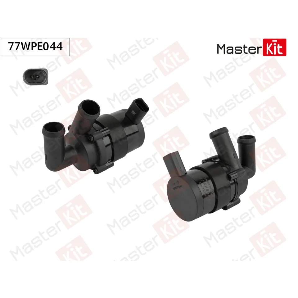 Насос водяной электрический AUDI Q7 (4LB)/PORSCHE CAYENNE (92A) 2006 - MASTERKIT 77WPE044