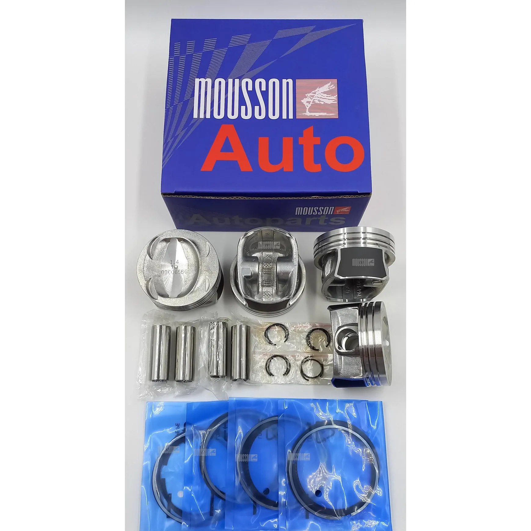 Поршень кольца комплект VW 1.4 EA111 CAXA на 1 цилиндр MOUSSON SPR14EA11119STD