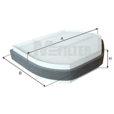 Фильтр салонный M-FILTER K9032