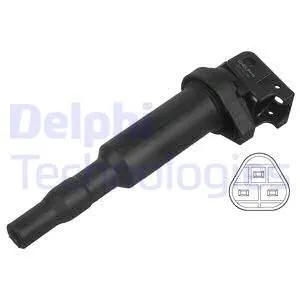 Катушка зажигания BMW 1 E81, 3 46, E90, 5 E60 GN10475-12B1 DELPHI gn1047512b1