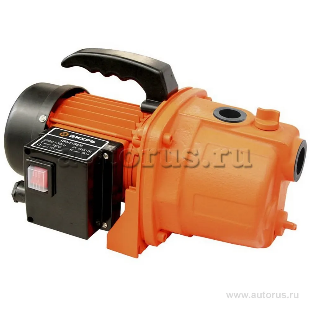 Поверхностный насос ПН-1100Ч Вихрь 68/4/6