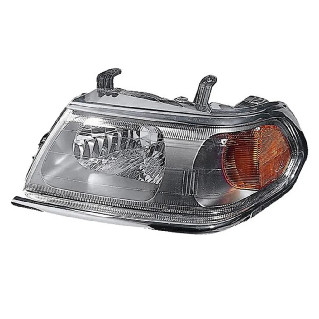 Фара правая с хром-ободком PAJERO SPORT I/MONTERO SPORT 2000-2004 3141131RUS1