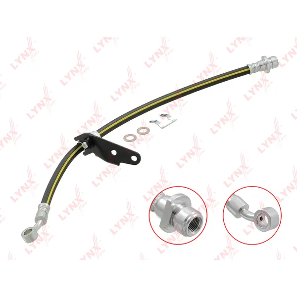 Шланг тормозной передний R HONDA Accord VII 02-08 LYNXauto BL-4054