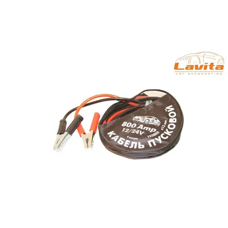 Пусковой кабель, 800А, 4м, Lavita, LA 193800