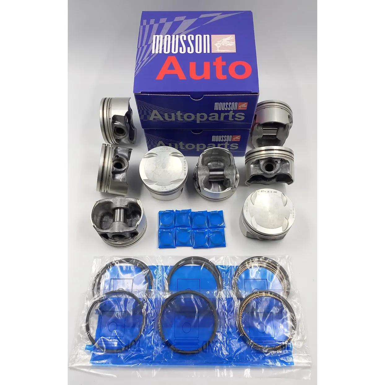 Поршень кольца комплект VW 4.0T EA824 22mm на 1 цилиндр MOUSSON SPR40TEA82422STD