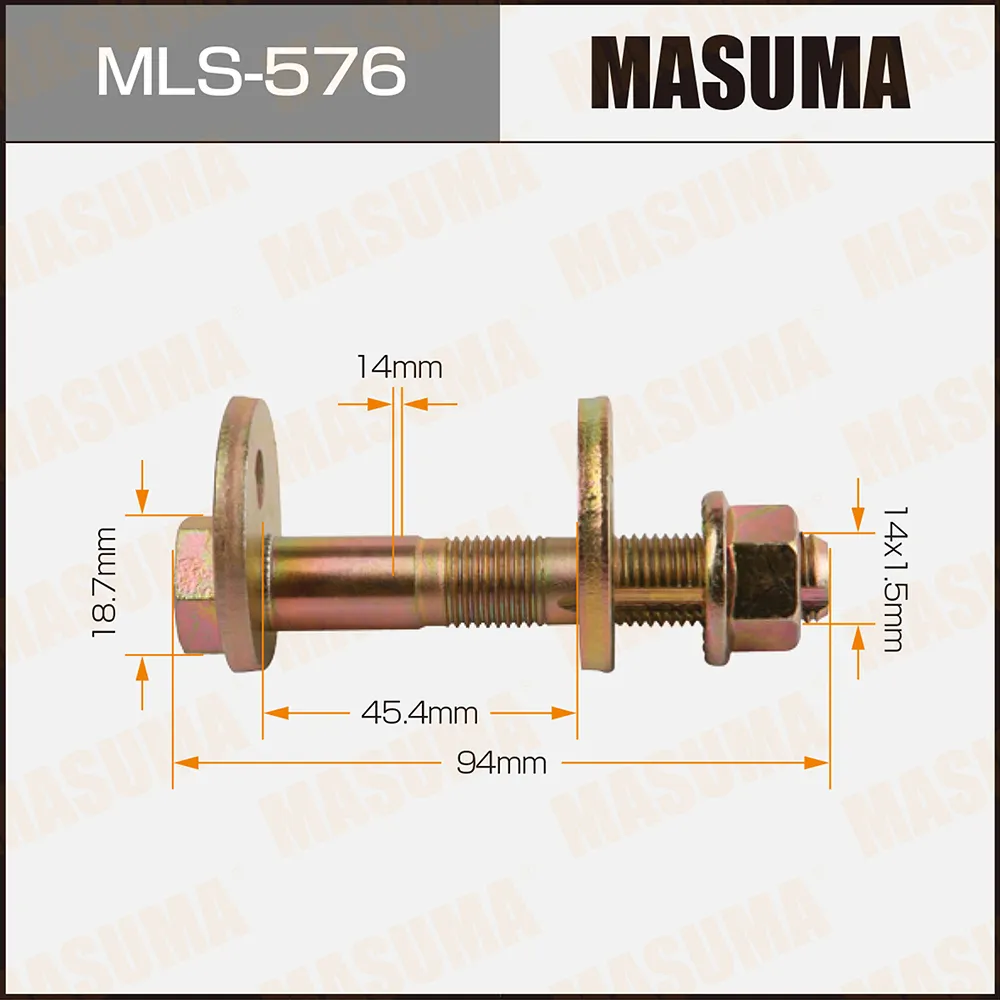 Болт эксцентрик Toyota MASUMA MLS-576