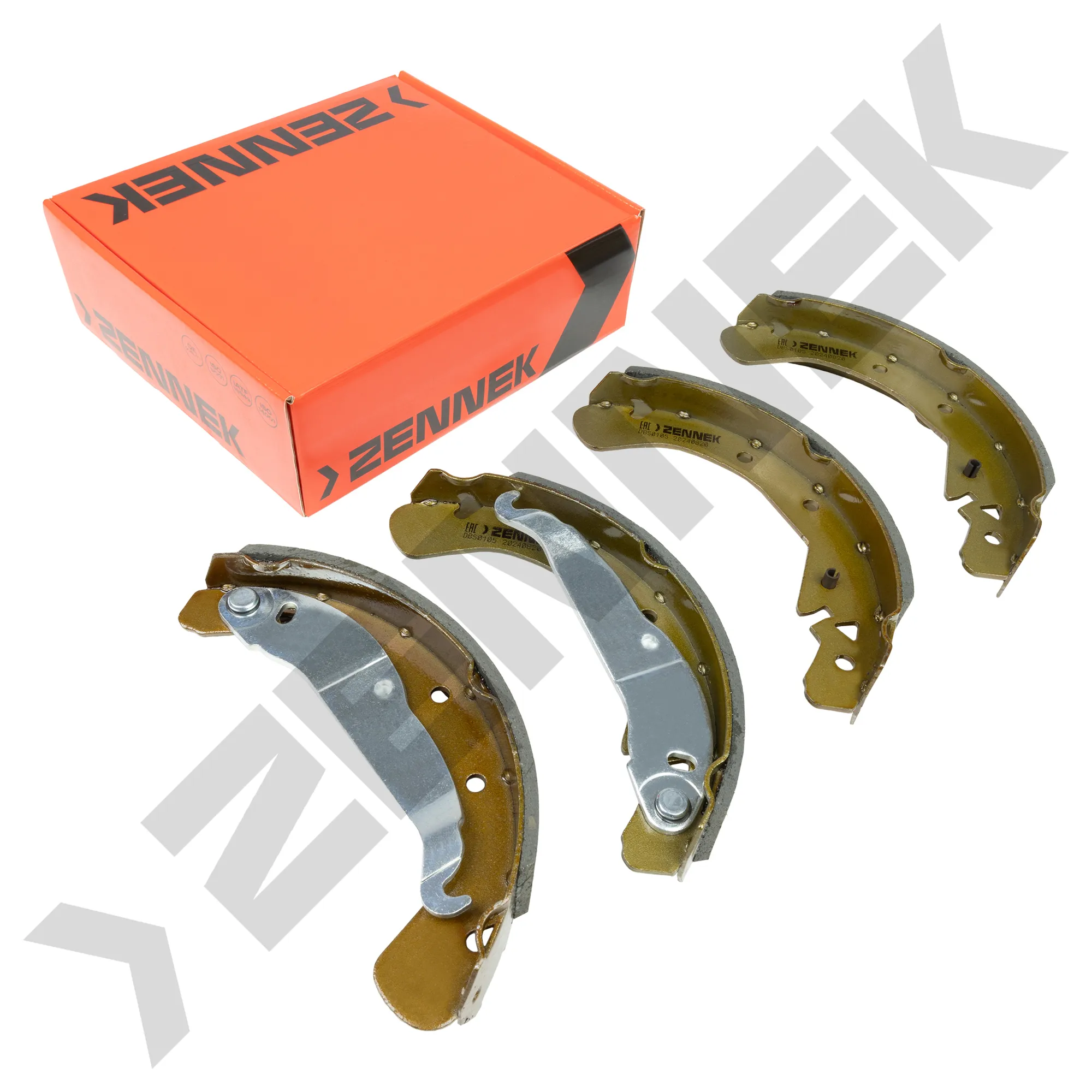 Колодки тормозные барабанные OPEL ASTRA G 98-09, ASTRA H 04- ZENNEK DBS0105