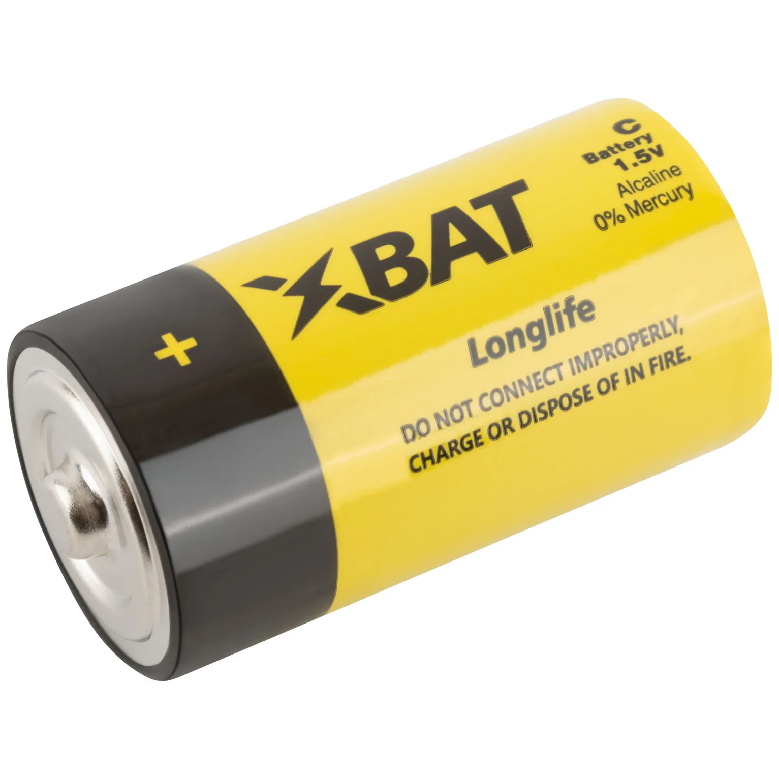 Батарейка алкалиновая ХВАТ C 1,5V (2 шт) LR14-2BPC