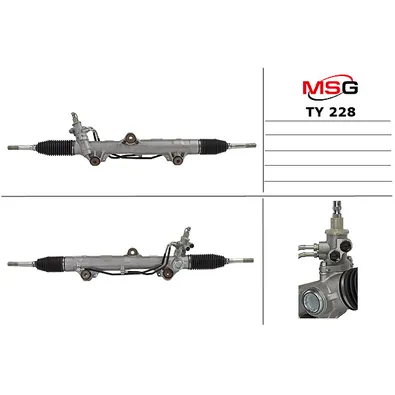 РЕЙКА РУЛЕВАЯ TOYOTA LAND CRUISER200 2007-, LEXUS LX570 2007-