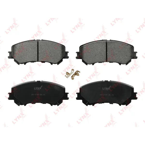 Колодки передние NISSAN Qashqai(J11) 1.2-1.6D 13> LYNXauto BD-5747