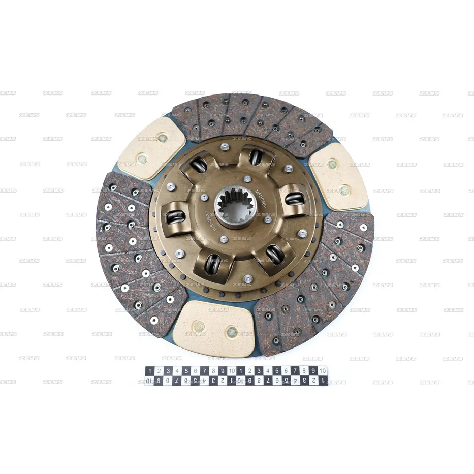 Диск сцепления с керамическими вставками ZEVS MFD066Y CERAMIC