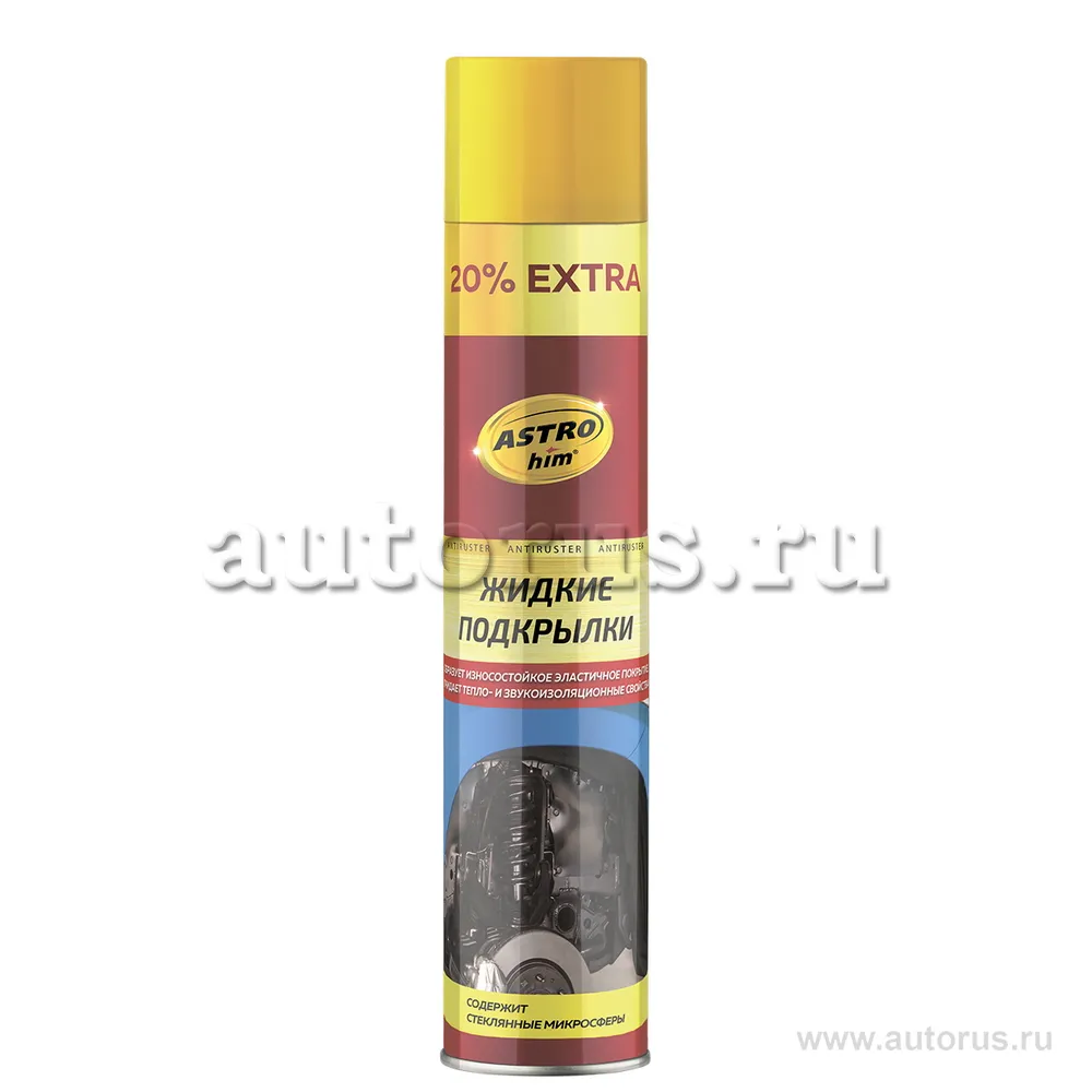Жидкие подкрылки, серия Antiruster, аэрозоль 1000 мл ASTROhim AC4949 ASTROhim AC4949