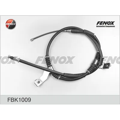 Трос стояночного тормоза L CHEVROLET Lacetti FENOX FBK1009