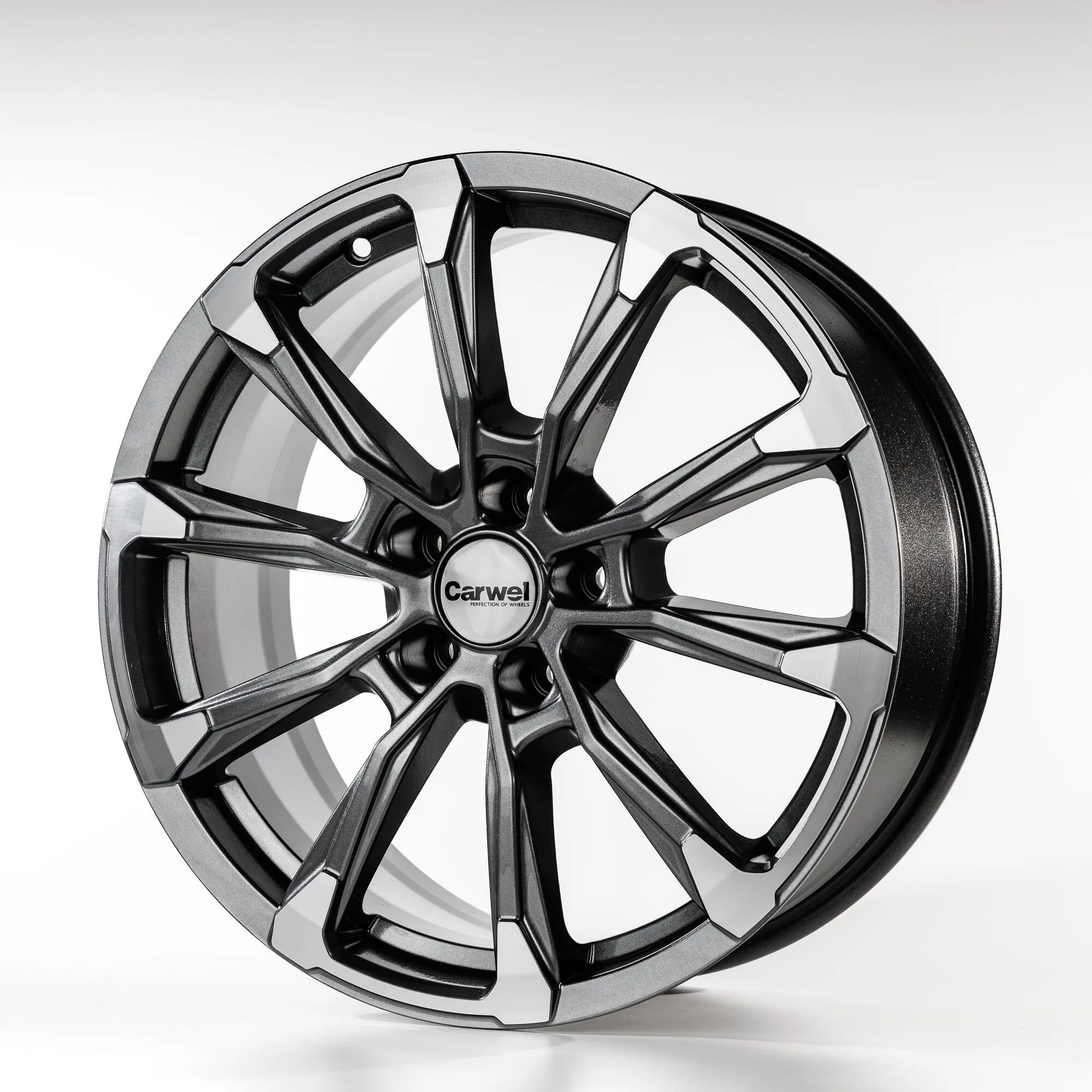 Диск литой R18 7.5J 5x114.3/66.5 ET37 Carwel Ишим 1808 AGR 00116694