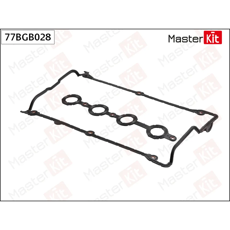 Прокладка клапанной крышки AUDI AEB, AFY, AGN, AGU, AJL, AJP, AJQ, AMB MASTERKIT 77BGB028