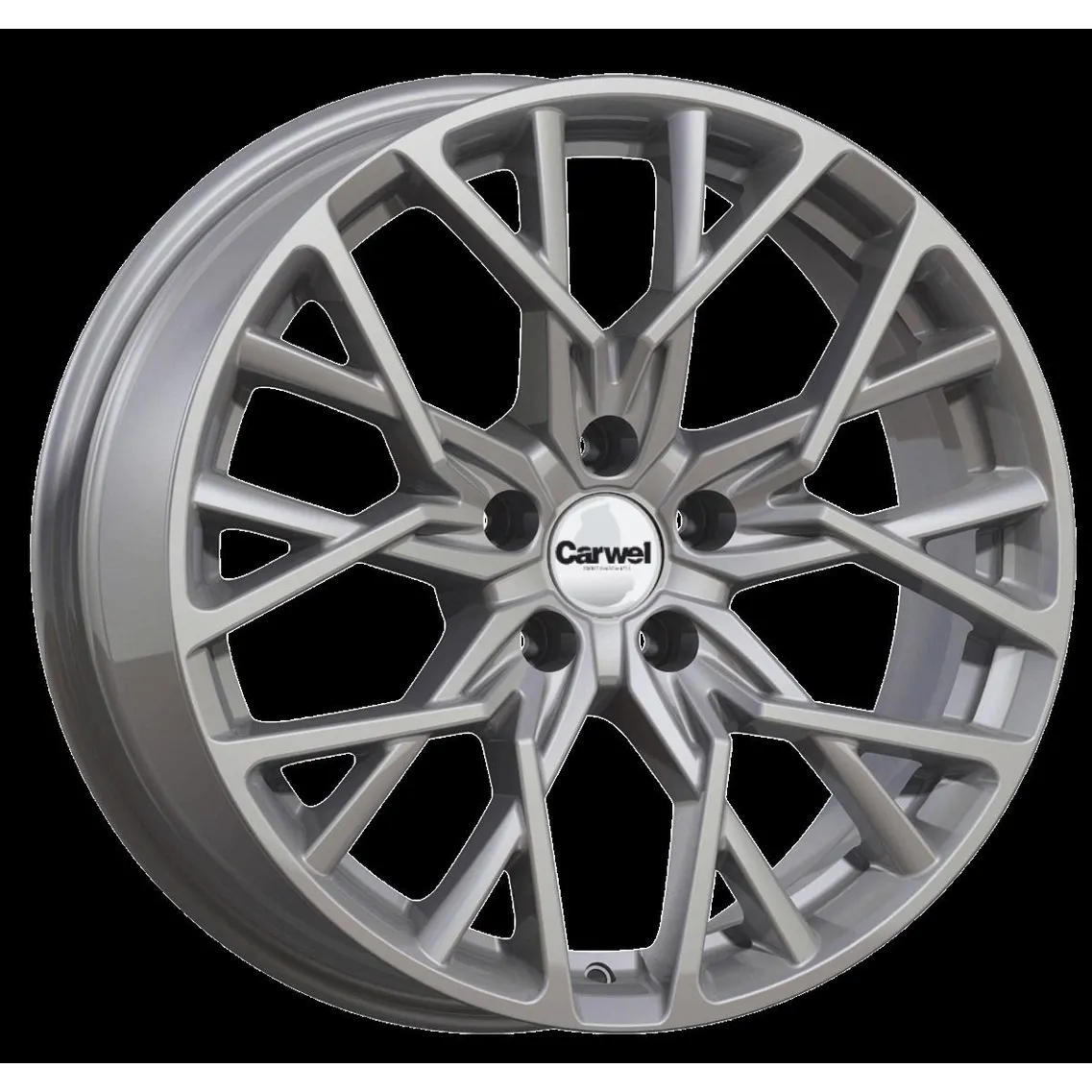 Диск литой R18 8J 5x114.3/63.35 ET44 Carwel Керид 225 SB 00027607