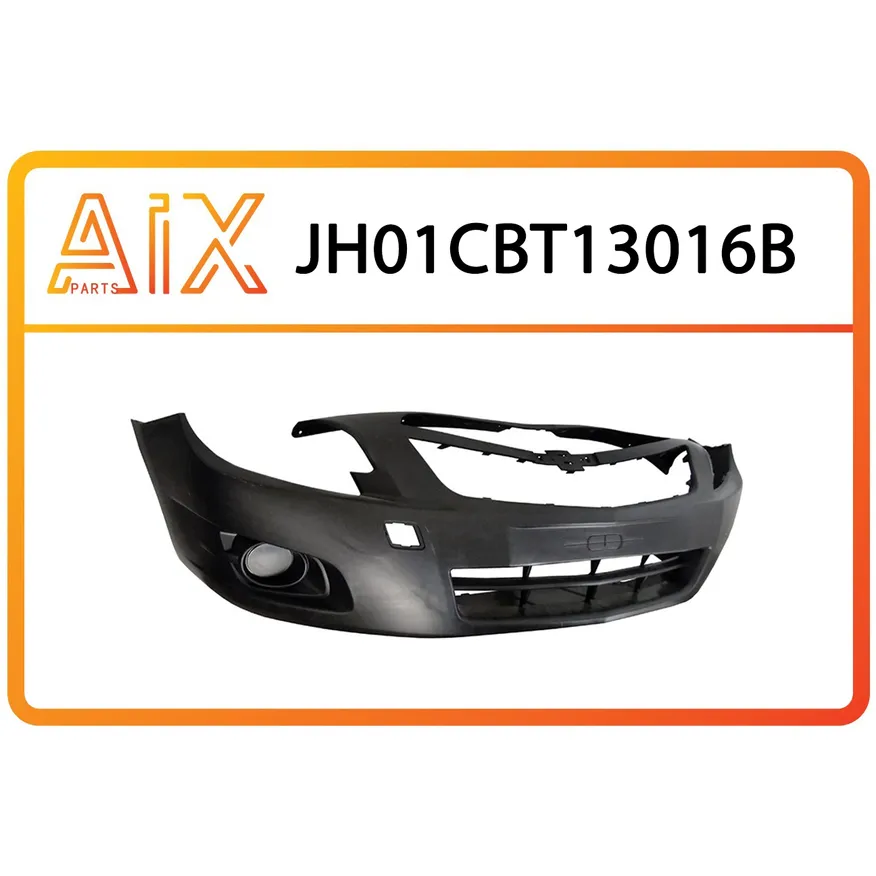 БАМПЕР ПЕРЕДНИЙ без отверстий под ПТФ AIX JH01-CBT13-016B