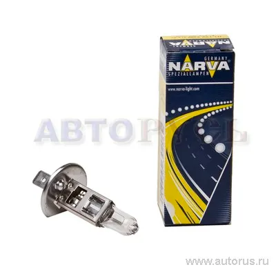 Лампа 12V H1 55W NARVA Standard 1 шт. картон 483204000