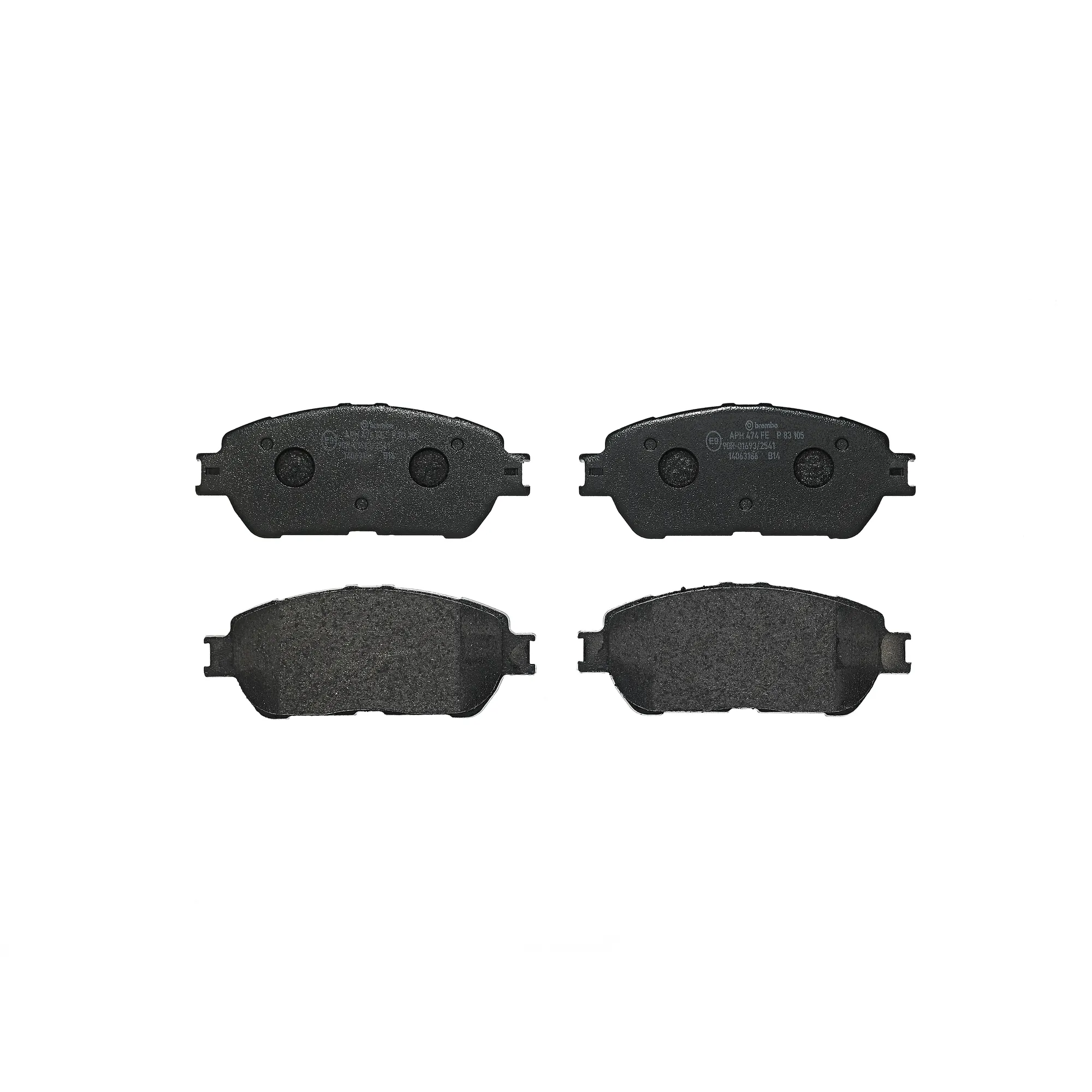 Колодки передние TOYOTA Avalon/Camry XV30/Sienna/LEXUS ES II BREMBO P83105