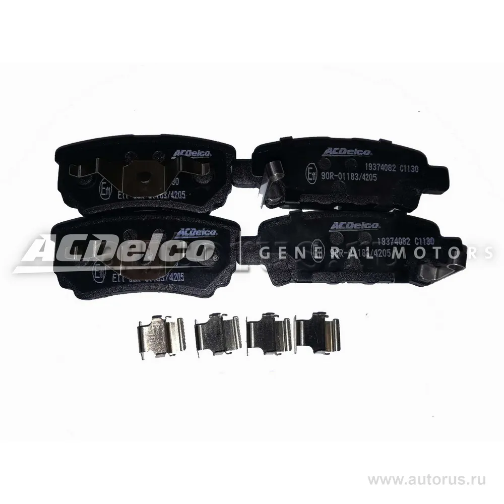 Колодки задние Mitsubishi LANCER / OUTLANDER ACDelco 19374082