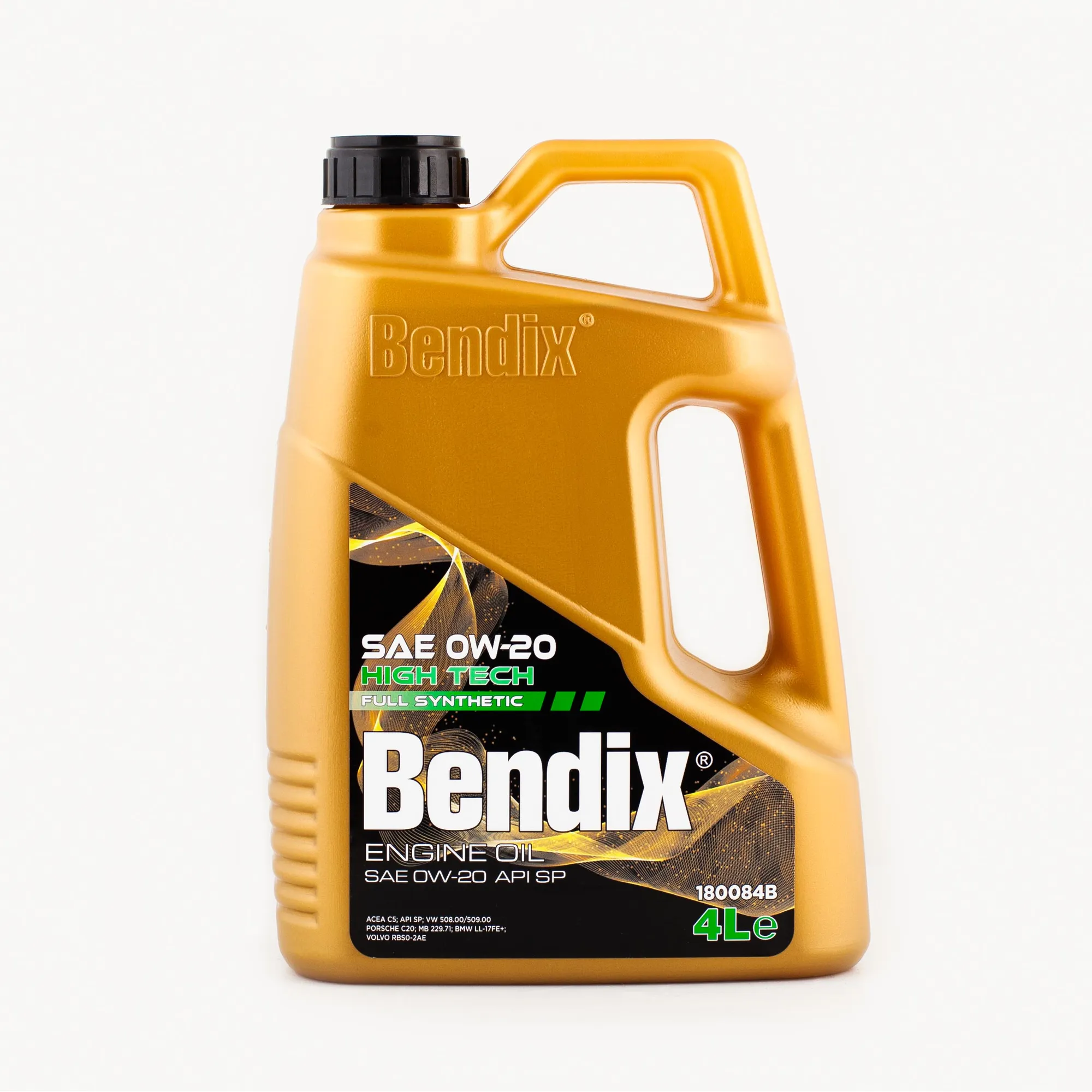Масло моторное BENDIX HIGH TECH 0W-20 синтетическое 4 л 180084B