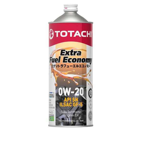 Масло моторное TOTACHI Extra Fuel 0W-20 синтетическое 1 л 4562374690615