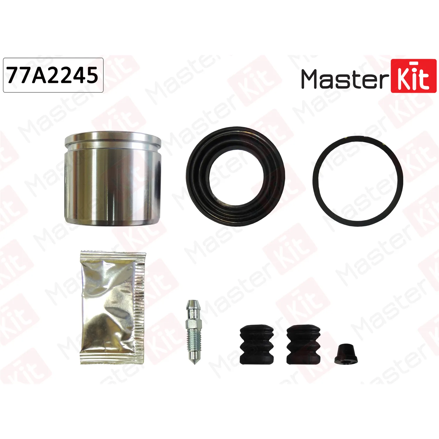 Ремкомплект тормозного суппорта+поршень VOLVO 440-460-480 MASTERKIT 77A2245
