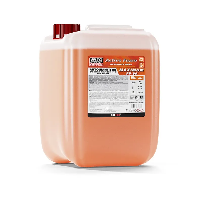 Автошампунь для б/к мойки AVS Active Foam 19-12 PF-90 MAXIMUM 24 кг A07837S