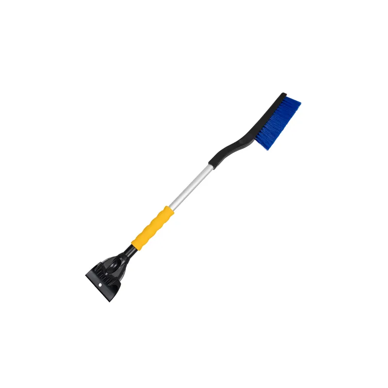Щетка зимняя с двойным скребком (80 см) синяя щетина KRAFT KT 830064