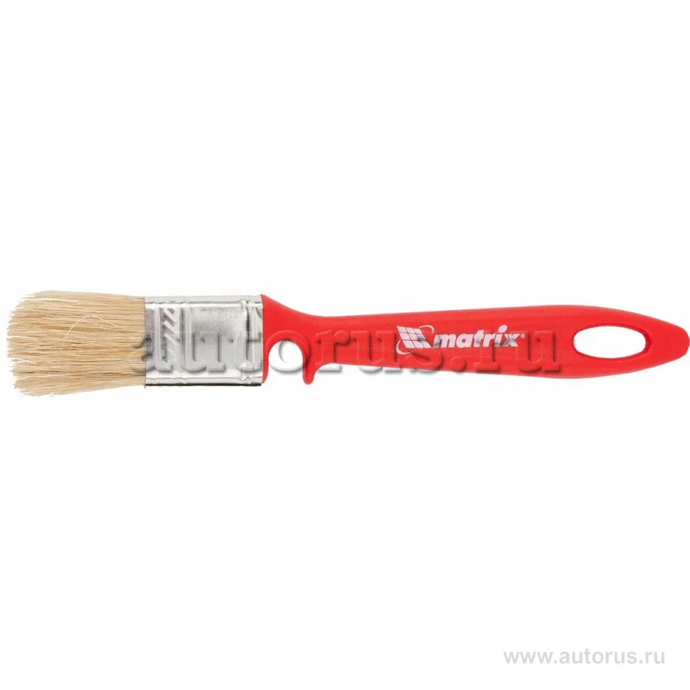 Кисть флейцевая ЭМАЛИ 25x10 мм MATRIX 83350