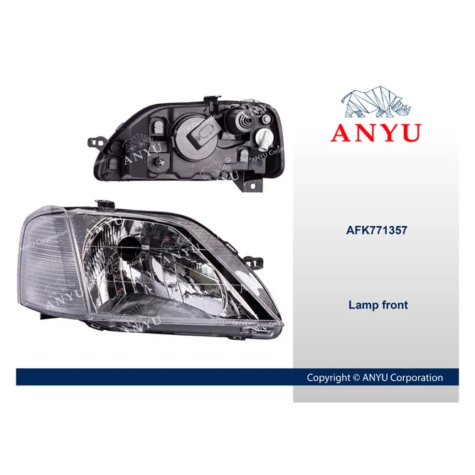Фара передняя Правая для RENAULT (Logan ph1) ANYU AFK771357