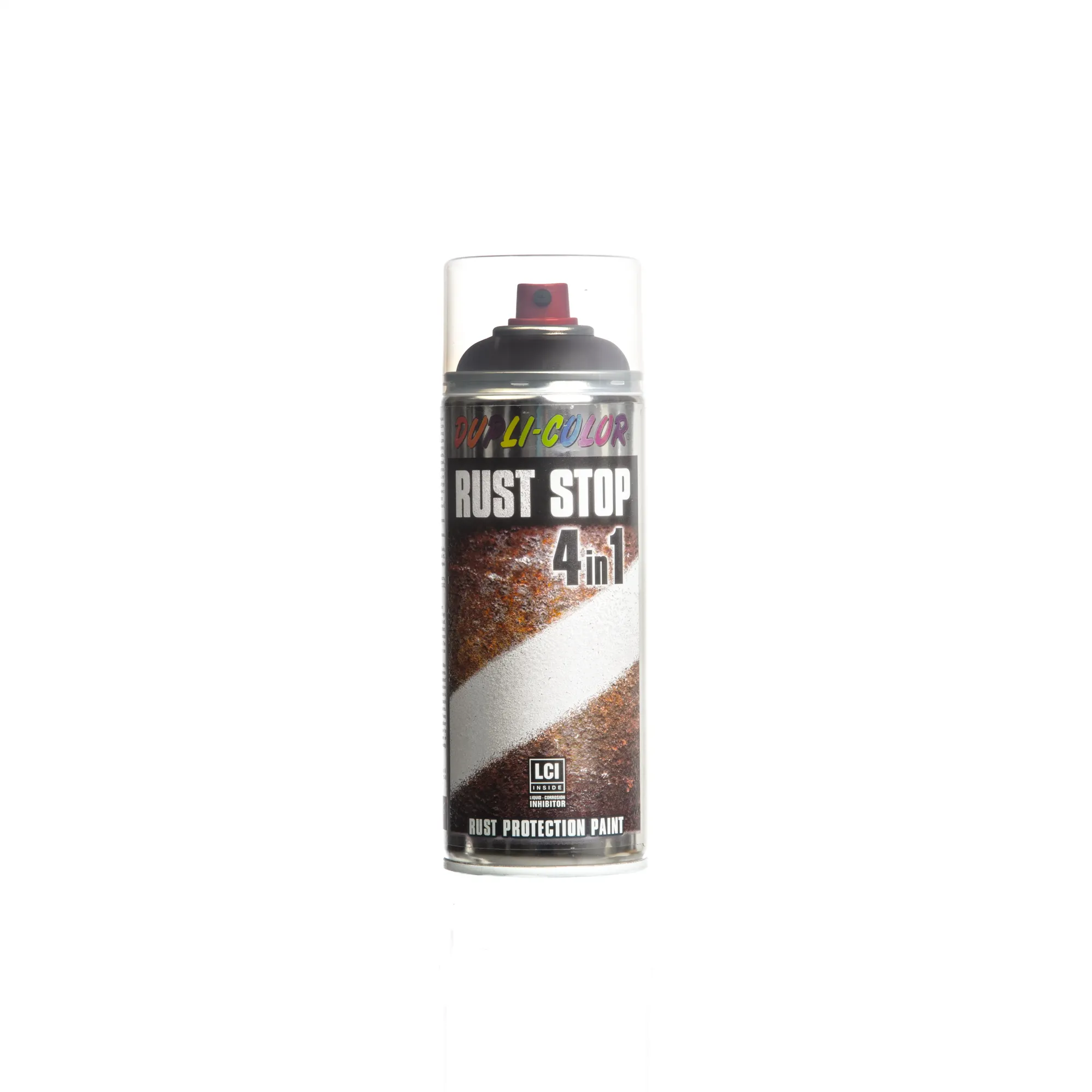 Эмаль по ржавчине RUST STOP 4 в 1 черная (RAL 9005) DUPLI COLOR 868320